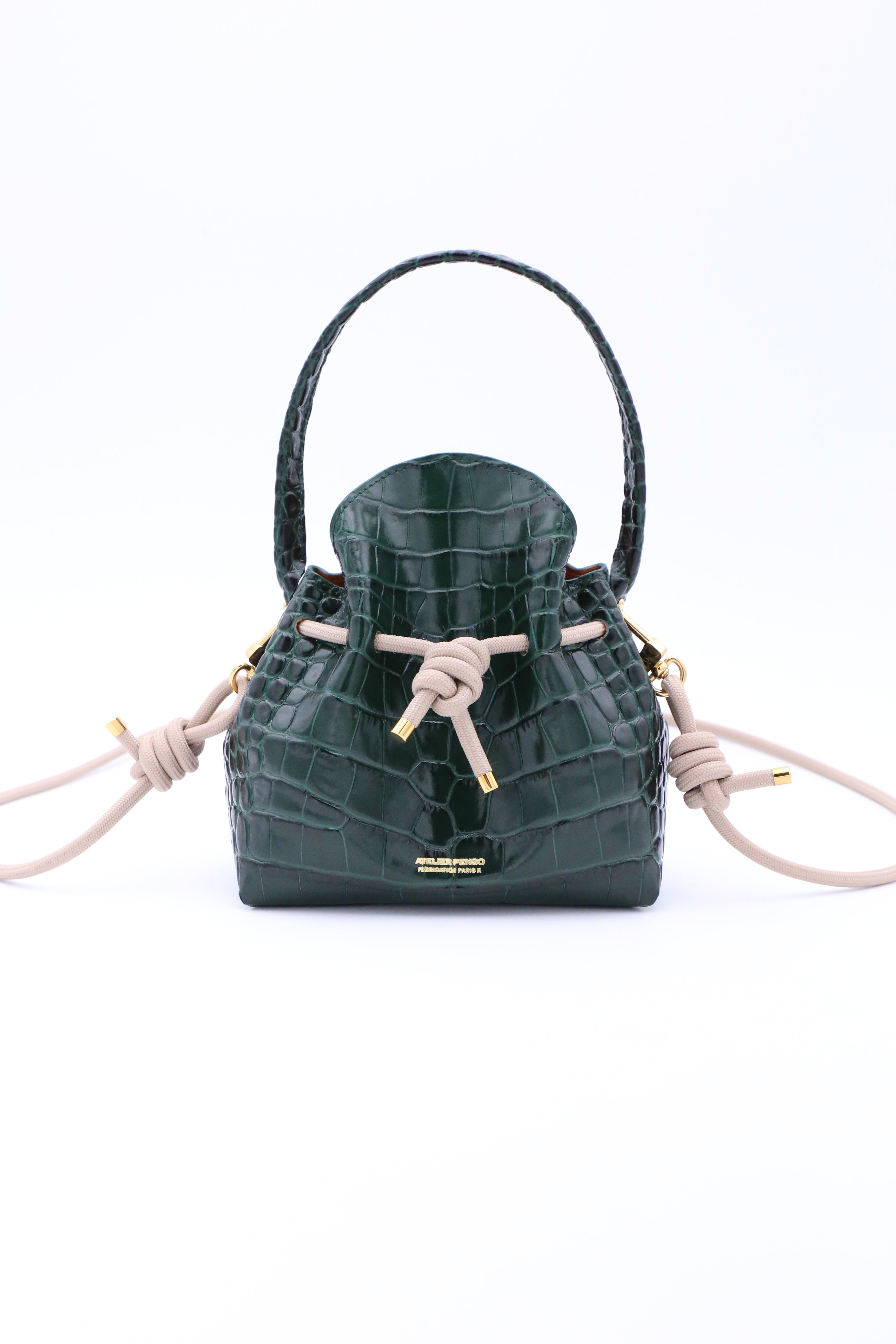 Sac Seau En Cuir Véritable - Grande Capacité, Bandoulière Large - Style Dénim, Unisexe - Neuf Sans étiquettes