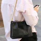 Sac Cuir Crossbody - LUTÈCE - Bronze Veau