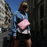 Sac Cuir Crossbody - LUTÈCE - Bronze Veau