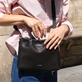 Sac Cuir Crossbody - LUTÈCE - Bronze Veau