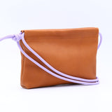 Sac Cuir Crossbody - LUTÈCE - Bronze Veau