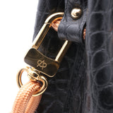 Mini Sac Seau Cuir - MINI BUCKET - Jaune