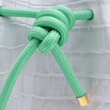 Mini Sac Seau Cuir - MINI BUCKET - Jaune