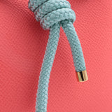 Mini Sac Seau Cuir - MINI BUCKET - Jaune