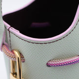 Mini Sac Seau Cuir - MINI BUCKET - Jaune