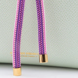 Mini Sac Seau Cuir - MINI BUCKET - Jaune