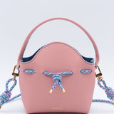 Mini Sac Seau Cuir - MINI BUCKET - Jaune
