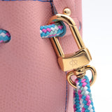 Mini Sac Seau Cuir - MINI BUCKET - Jaune