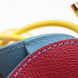 Mini Sac Seau Cuir - MINI BUCKET - Jaune