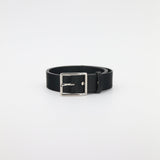 CEINTURE EN CUIR - BOUCLE CARRÉE ET D-Ceinture-Noir-Boucle Carrée-85CM-Atelier Penso