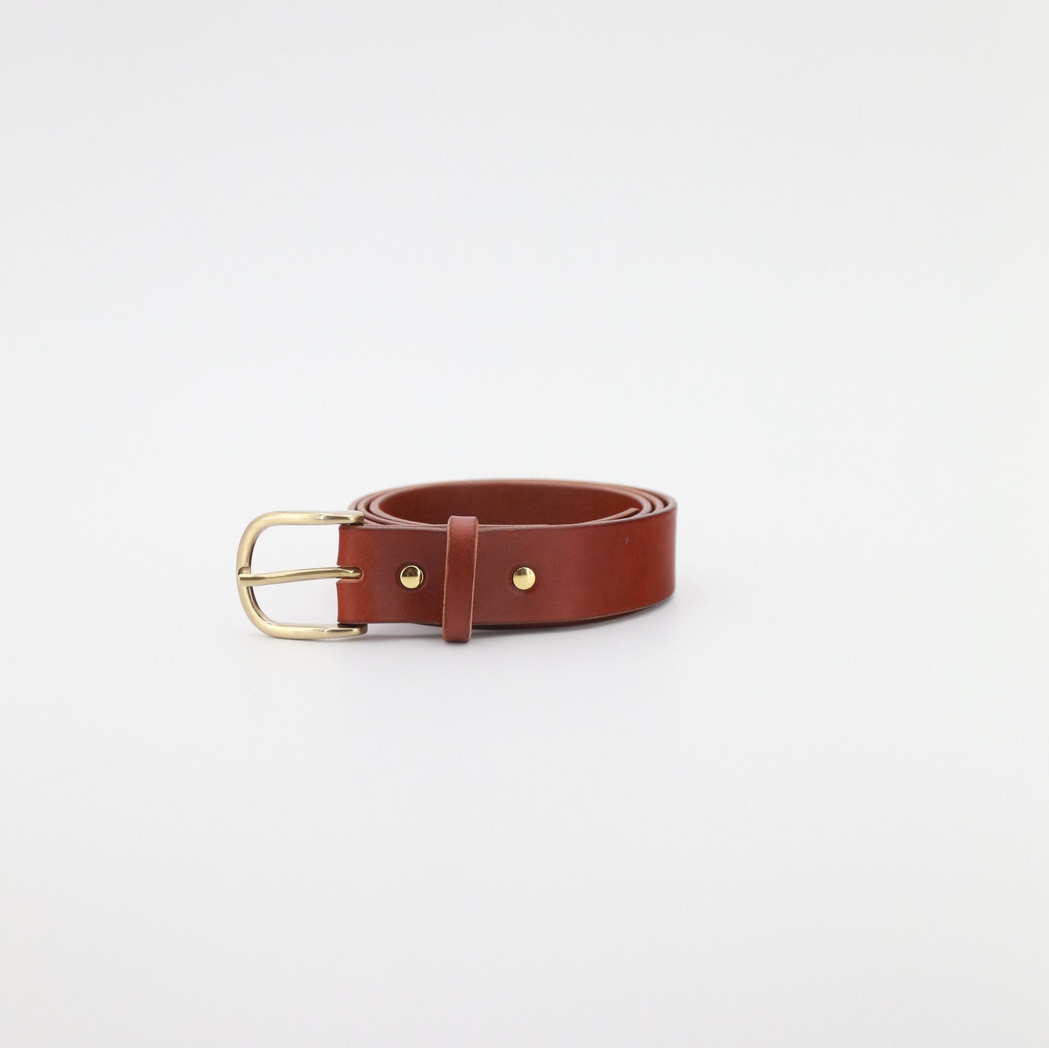 CEINTURE EN CUIR - BOUCLE CARRÉE ET D-Ceinture-Atelier Penso