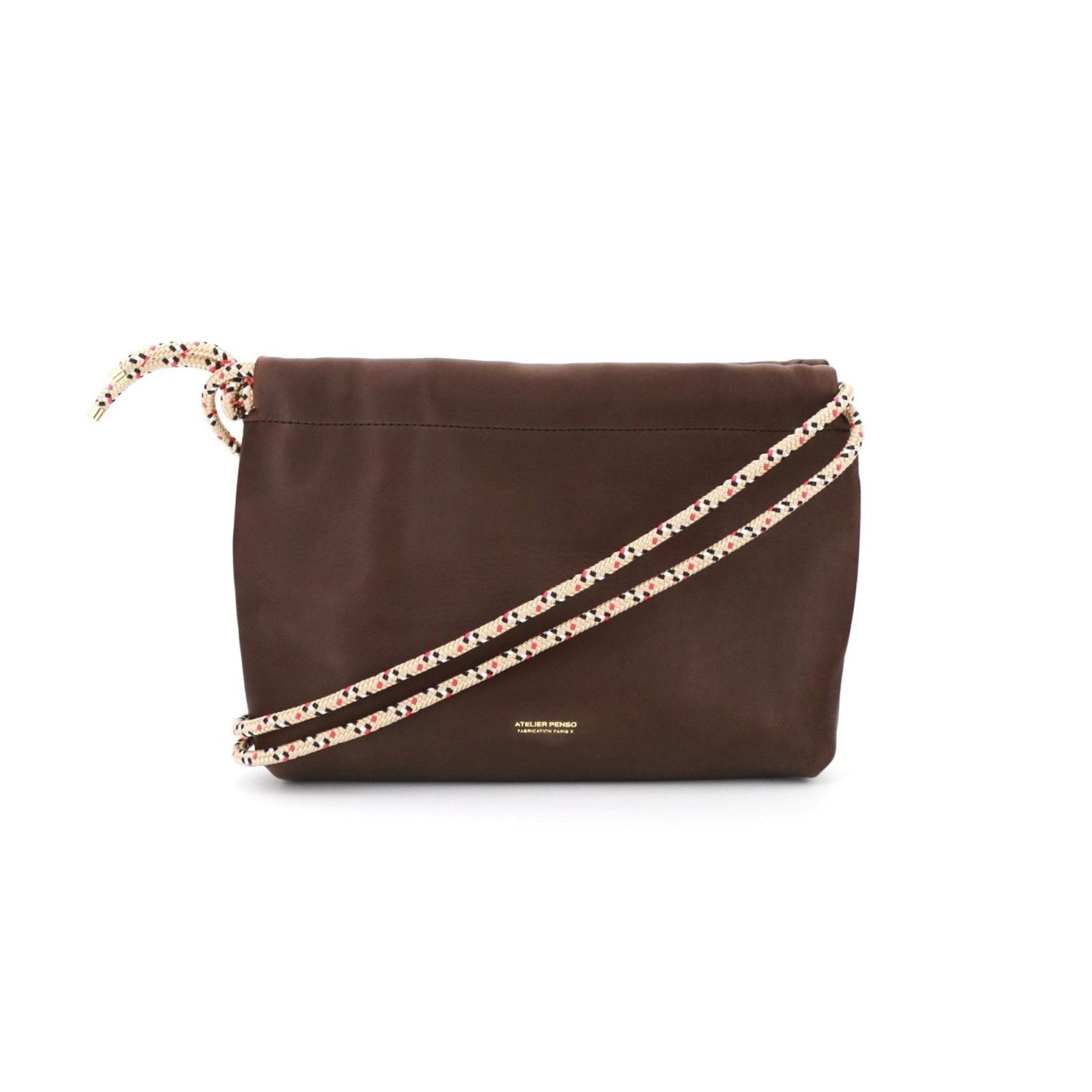 Sac Cuir Crossbody - LUTÈCE-Sac Lutèce-Ébène-Novonappa-Atelier Penso