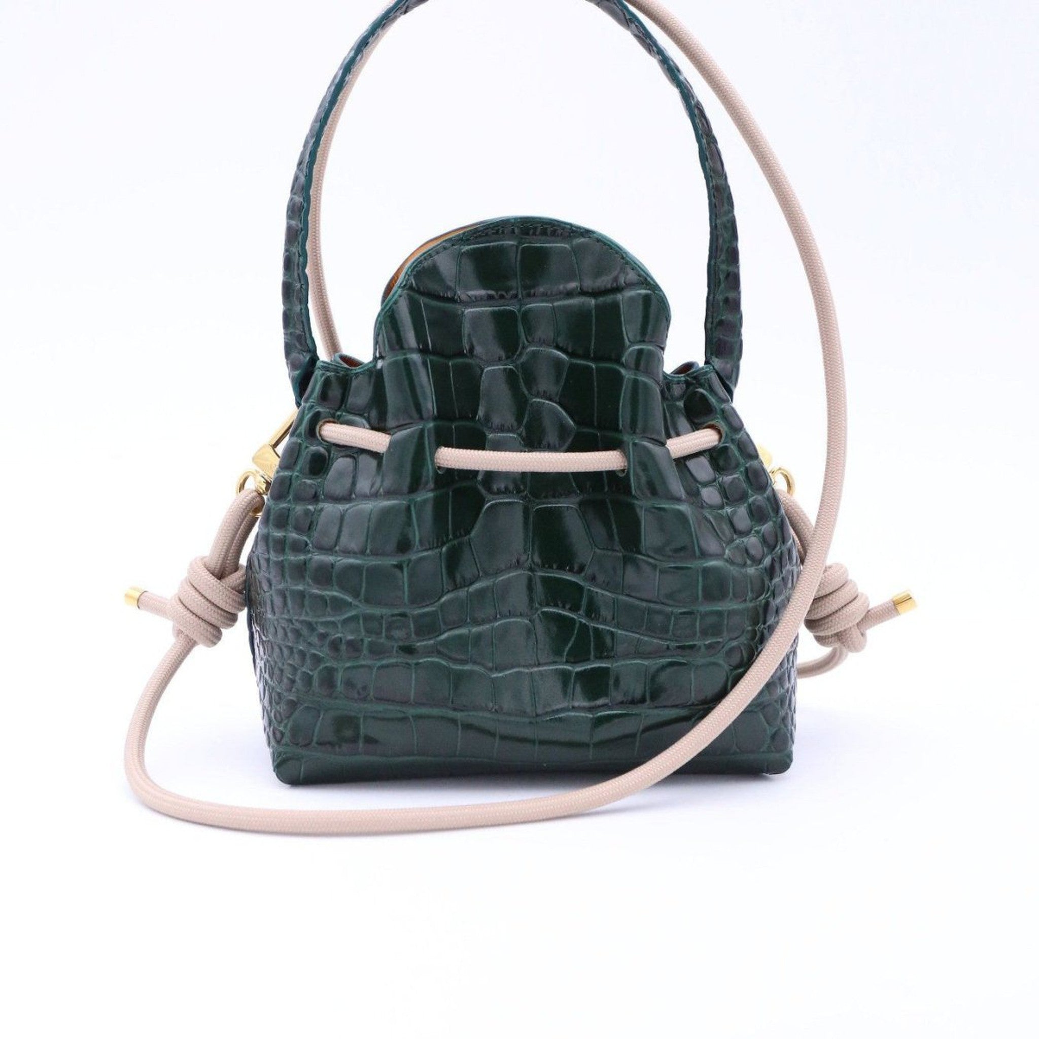 Mini Sac Seau Cuir - MINI BUCKET--Atelier Penso