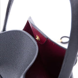 Mini Sac Seau Cuir - MINI BUCKET - Jaune