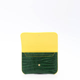 PORTEFEUILLES Fourre Tout - Croco Vert