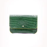 PORTEFEUILLES Fourre Tout - Croco Vert