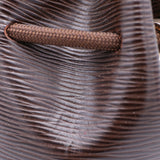 Sac Seau Cuir - BUCKET - Imparfait Cuir Epi marron