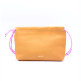 Sac Cuir Crossbody - LUTÈCE - Novonappa Moutarde