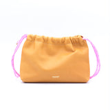 Sac Cuir Crossbody - LUTÈCE - Novonappa Moutarde