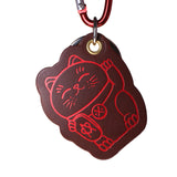 Luckey Holder - Lucky Cat - Bordeaux / Rouge