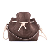 Sac Seau Cuir - BUCKET - Pompadour