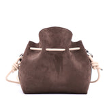 Sac Seau Cuir - BUCKET - Pompadour