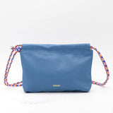 Sac Cuir Crossbody - LUTÈCE - Bleu