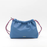 Sac Cuir Crossbody - LUTÈCE - Bleu