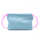 Sac Cuir Crossbody - LUTÈCE - Bleu Cyan