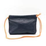 Sac Cuir Crossbody - LUTÈCE - Bleu Navy