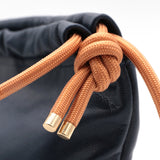 Sac Cuir Crossbody - LUTÈCE - Bleu Navy