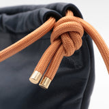 Sac Cuir Crossbody - LUTÈCE - Bleu Navy