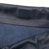 Sac Cuir Crossbody - LUTÈCE - Bleu Navy