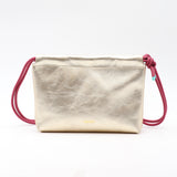 Sac Cuir Crossbody - LUTÈCE - Champagne