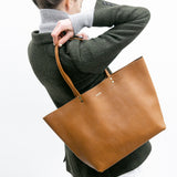 Sac Cabas Cuir - CICI Tabac