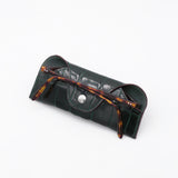 Étui à lunettes - Croco Vert