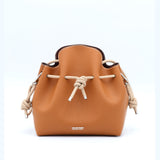 Sac Seau Cuir - BUCKET - Gold