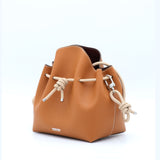 Sac Seau Cuir - BUCKET - Gold