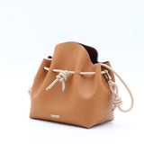 Sac Seau Cuir - BUCKET - Gold