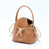 Mini Sac Seau Cuir - MINI BUCKET - Gold