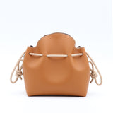 Sac Seau Cuir - BUCKET - Gold