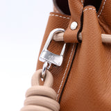 Mini Sac Seau Cuir - MINI BUCKET - Gold