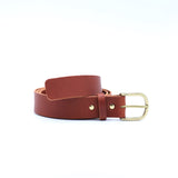 Ceinture Cuir - Boucle D Papaya