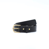 Ceinture Cuir - Boucle D Noir