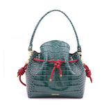 Sac Seau Cuir - BUCKET Croco