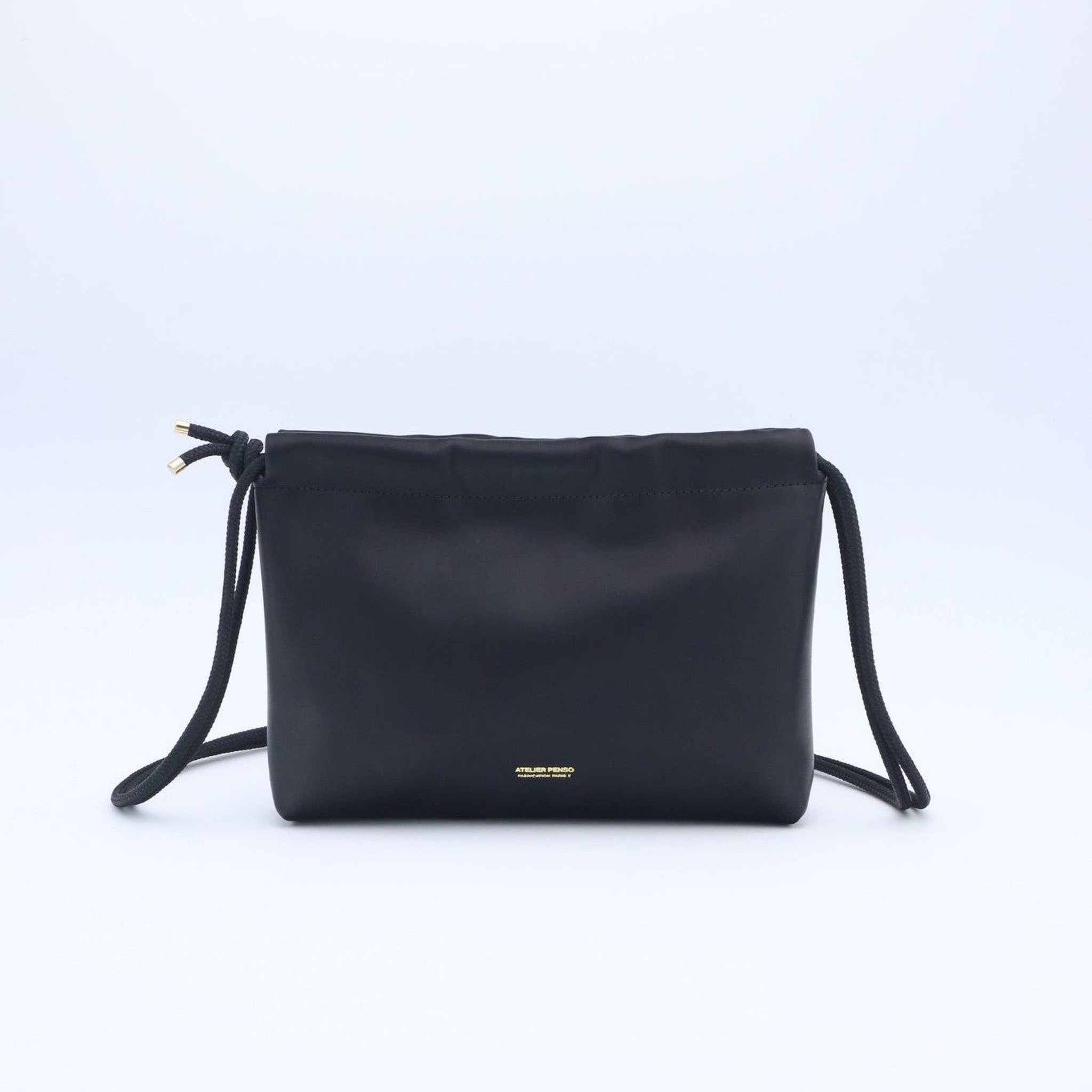 Sac Cuir Crossbody - LUTÈCE-Sac Lutèce-Noir-Novonappa-Atelier Penso
