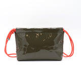 Sac Cuir Crossbody - LUTÈCE - Kaki