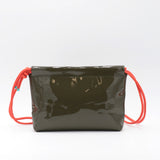 Sac Cuir Crossbody - LUTÈCE - Kaki