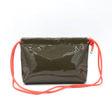 Sac Cuir Crossbody - LUTÈCE - Kaki