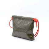 Sac Cuir Crossbody - LUTÈCE - Kaki